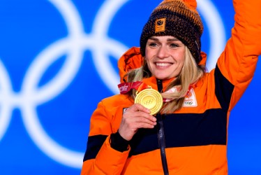 Irene Schouten met gouden medaille